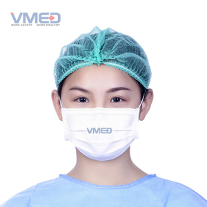 Белая маска для лица хирургической лаборатории